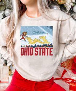 Brutus Ohio State Snow Fan Football T-Shirt, Sweatshirt, Hoodie, Football Tee, Gift for Unisex