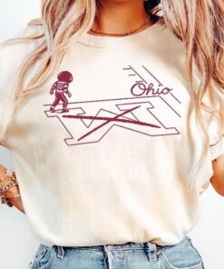 Brutus Ohio State Snow Fan Football Shirt, Brutus Mascot Erase The M Ohio State Rivalry, Buckeye Fan Gift , Erase The M Tee