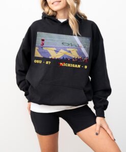 Brutus Ohio State Snow Fan Football Shirt, Brutus vs Michigan Game Day Hoodie, Ohio Tee, Erase The M Ohio State Rivalry, Brutus Sweatshirt