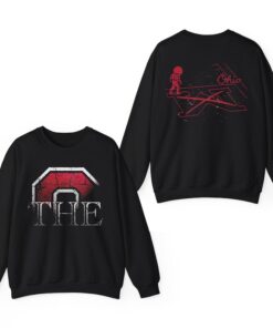 Brutus Ohio State Snow Fan Football Sweatshirt, Erase The M Ohio State Rivalry Tee, Funny Brutus vs Michigan Game Day Crewneck