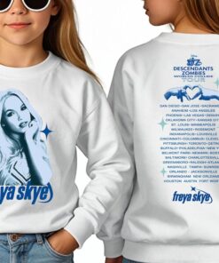 Freya Skye Front and Back Sweatshirt: Kids & Adult Concert Tour Fan Apparel