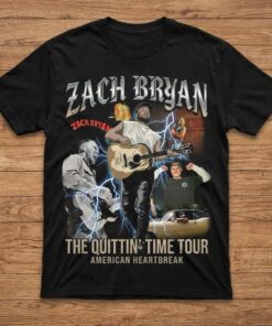 Zach Bryan 'Heaven On Tour' Concert T-Shirt