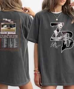 Zach Bryan With Heaven On Tour 2026 Shirt, Country Music Tee, Zach Bryan Fan Gift, Western Style Concert Merch