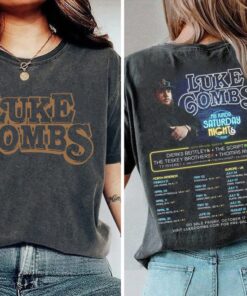2026 Luke Combs My Kinda Saturday Night Tour Shirt, Country Music Concert Shirt, Luke Combs Merch, Vintage Graphic Unisex Top