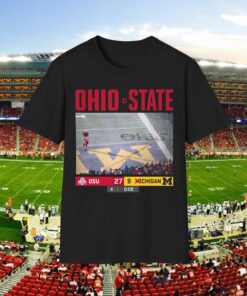 Brutus Ohio State Snow Fan Football Shirt, Brutus Shirt, Brutus vs Michigan Game Day T-shirt, Erase The M Ohio State Rivalry