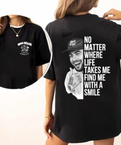 Vintage Mac Miller T-Shirt, 2-Sided Print Graphic Tee, Mac Miller Merch for Music Fans, Hip Hop Rap Tribute Shirt, Unisex Gift