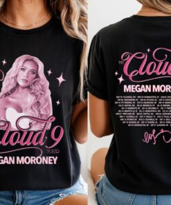 Megan Moroney Shirt, Cloud 9 Tour Music Tee, Retro Country Music Concert shirt, Gift For Fan