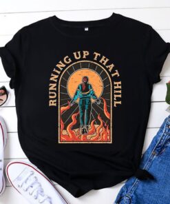 Vintage Max Mayfield Retro Black Shirt, Max Mayfield Running Up That Hill Vintage Unisex TShirt, TV Series Shirt