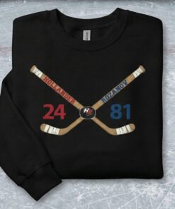 Heated Rivalry Hockey Crewneck, Hollander Rozanov Sticks Sweatshirt, Shipper Fan Gift