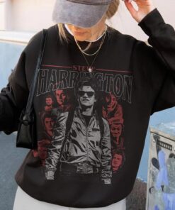 Retro Steve Harrington 80s TV Show Unisex Graphic Shirt