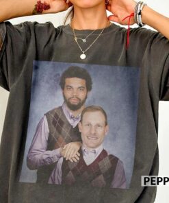 Caleb Williams Ben Johnson Football Shirt, Chicago Step Bros Tee, Funny Football Gift Unisex