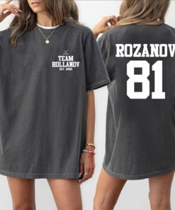 Team Hollanov Shirt, LGBT Hockey Romance T-Shirt
