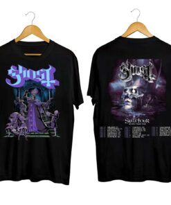 Ghost Skeletour World Tour 2026 T-Shirt, Ghost Band Fan Gift, Ghost Band 2026 Concert, Ghost Fan Gift, Ghost Band Merch, Ghost Vintage Shirt