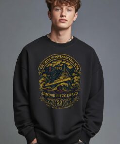 Edmund Fitzgerald Shipwreck Anniversary Shirt, November 10th Lakes Tragedy Never Forget Keepsake Tee