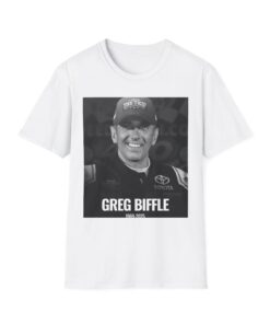 Greg Biffle NASCAR T-Shirt, Vintage Racing Driver Crewneck, Retro Stock Car Pullover, Motorsport Fan Gift Shirt