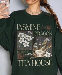 Jasmine Dragon Tea House Shirt, Uncle Tee, Anime Lovers Gift Avatar Inspired Shirt, Tea Shop T-Shirt, Sweatshirt & Hoodie, Cartoon Anime New Version
