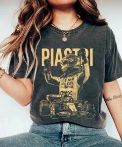 Oscar Piastri Shirt, Vintage F1 Bootleg Tee, Formula 1 Racing T-Shirt, Motorsports Fan Gift