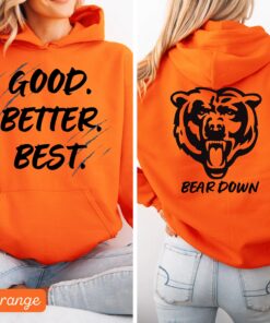 Good Better Best Bear Down Sweatshirt, Claw Scratch Football Hoodie, Chicago Sports Fan Shirt, Vintage Athletic T-Shirt, Gift for Him