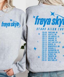 Disney Zombies 4 Freya Skye Stars Align Tour 2026 Shirt, Nova Bright Dawn of the Vampires Tee, Disney Descendants Zombies World Collide Tour