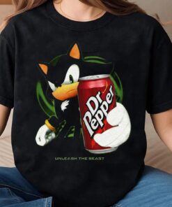 Funny Hedgehog Dr Pepper Shirt, Unlesh The Beast T-Shirt, Shadow the Hedgehog Sweatshirt, Sonic Hoodie, Speedy Cartoon Animal Graphic Tee