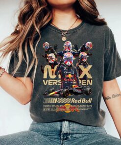 Max Verstappen Shirt, F1 Racing Tee, Formula 1 Graphic Top, F1 Driver Fan