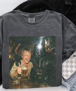 Retro Star Wars Darth Vader Luke Skywalker Meme T-Shirt, Funny Disneyworld Shirt