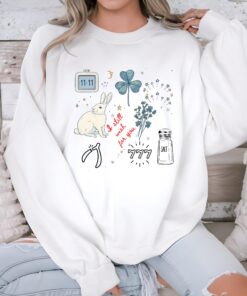 Wishbone Sweatshirt, Eleven Eleven T-Shirt, Lucky Charm Hoodie, Goodluck Gift for Fan, Music Lyrics Merch Shirt, Tour Merchandise Tee