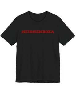 Heismendoza T-Shirt, Football Heisman Parody, College Sports Shirt