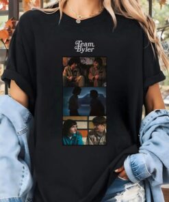 Team Byler Ship T-Shirt, Will Byers & Mike Wheeler Byler Tee, Finn Wolfhard and Noah Schnapp Fan Merch