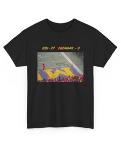 Brutus Ohio State Snow Fan Football T-Shirt, Brutus Shirt, Brutus vs Michigan Game Day Tee, Ohio Football, Erase The M Ohio State Rivalry