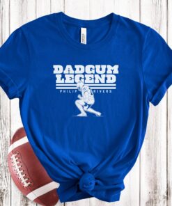 Dadgum Legend Shirt, Philip Rivers Tee, Indianapolis Football T-Shirt, Funny QB Fan Gift, Game Day Unisex Tailgate Football Top