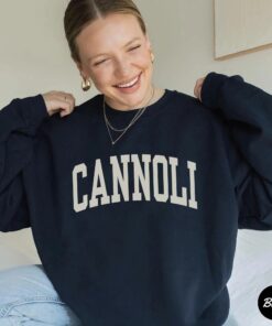 Cannoli Sweatshirt, Christmas Gift for Italian Food Fans, Trendsetters and Fun Hoodie, Loving Foodies Wear Your Love of Italy Shirt
