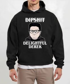 Delightful Derek Chistmas Shirt, Dipshit Derek Sweatshirt, Gift For Sci-Fi Horror Movie Fan