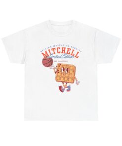 OKC Basketball Fan T-Shirt, Belgian Waffle University Tee