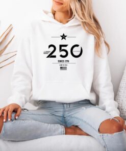 America 250 Shirt, Since 1776 Tee, USA 250 Anniversary T-Shirt, Patriotic Top, American Heritage Sweatshirt