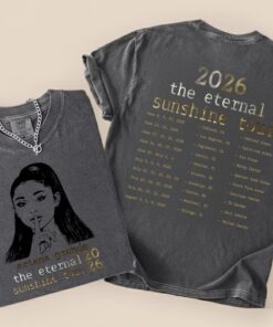 Ariana Grande Eternal Sunshine Tour 2026 T-Shirt, Vintage Pop Concert Tee, The Eternal Sunshine Tour Shirt, Ariana Grande Fan Gift Merch