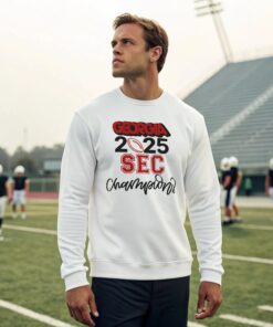 Georgia Bulldogs 2025 SEC Champions Shirt, Georgia Football Tee, Georgia SEC Champs Graphic T-Shirt, Game Day Georgia Football Fan Gift
