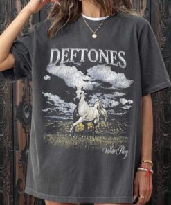 Deftones White Pony Vintage Shirt, Oversized 90s Alternative Metal Band Tee Unisex, Washed Rock Graphic T-Shirt