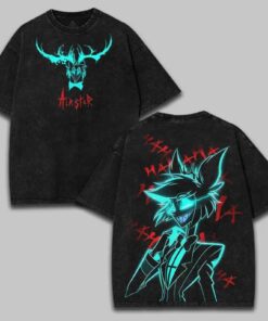 Alastor Hazbin Hotel Wash T-Shirt, Hoodie and Sweatshirt, Hazbin Shirt, Comic Tee, TV Show Top, Graphic Tee, Anime Shirt Gift