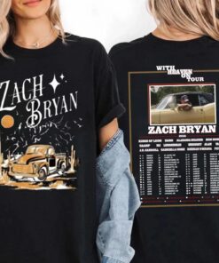 Zach Bryan With Heaven On Tour 2026 Sweatshirt, Country Music Fan Merch, Unisex Shirt, Kids & Youth Concert Tee Gift