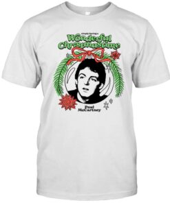 Paul McCartney Wonderful Christmas 2025 T-Shirt