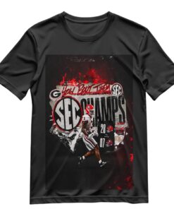 Georgia Bulldogs 2025 SEC Champions T-Shirt
