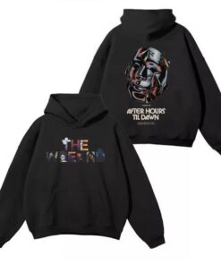 The Weeknd Hoodie, After Hours Til Dawn T-Shirt, R&B Music Tee, Concert Tour Top, Vintage Pop Singer Sweatshirt, Unisex Music Fan Gift