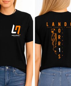 Lando Norris World Champion Shirt, 2025 Lando Norris Formula 1 T-Shirt, F1 Lando Norris