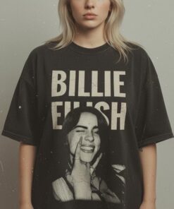 Vintage Billie Tour Shirt, Hit Me Hard and Soft Tee