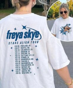 Freya Skye Stars Align Tour 2026 T-Shirt, Pop Concert Tee