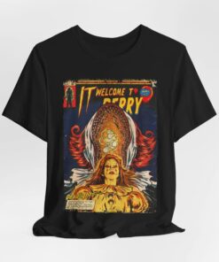 Aesthetic IT Welcome to Derry Movie T-Shirt, Vintage Horror Movie Unisex Graphic Tee