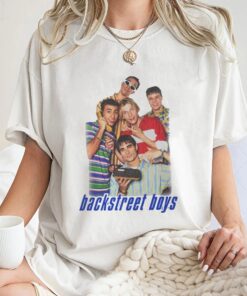 Backstreet Boys Retro Shirt, 90s Boy Band Graphic Tee, Vintage Style Unisex T-Shirt