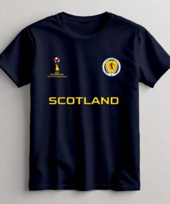 Scotland Football Team Fan T-Shirt, 2026 Football World Cup Shirt