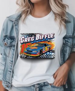 Greg Biffle Racing T-Shirt, Race Car Driver Tee